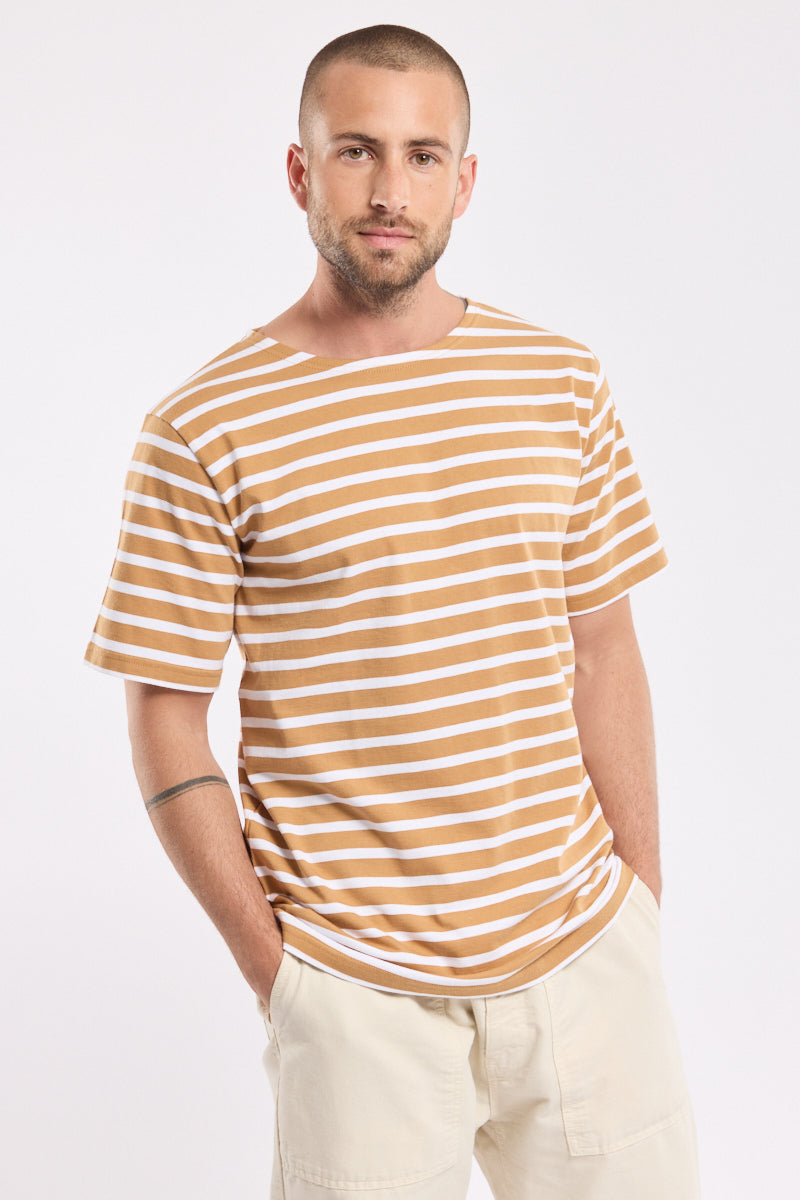 armor-lux-marini-re-homme-manches-courtes-coton-lourd-2 image 1