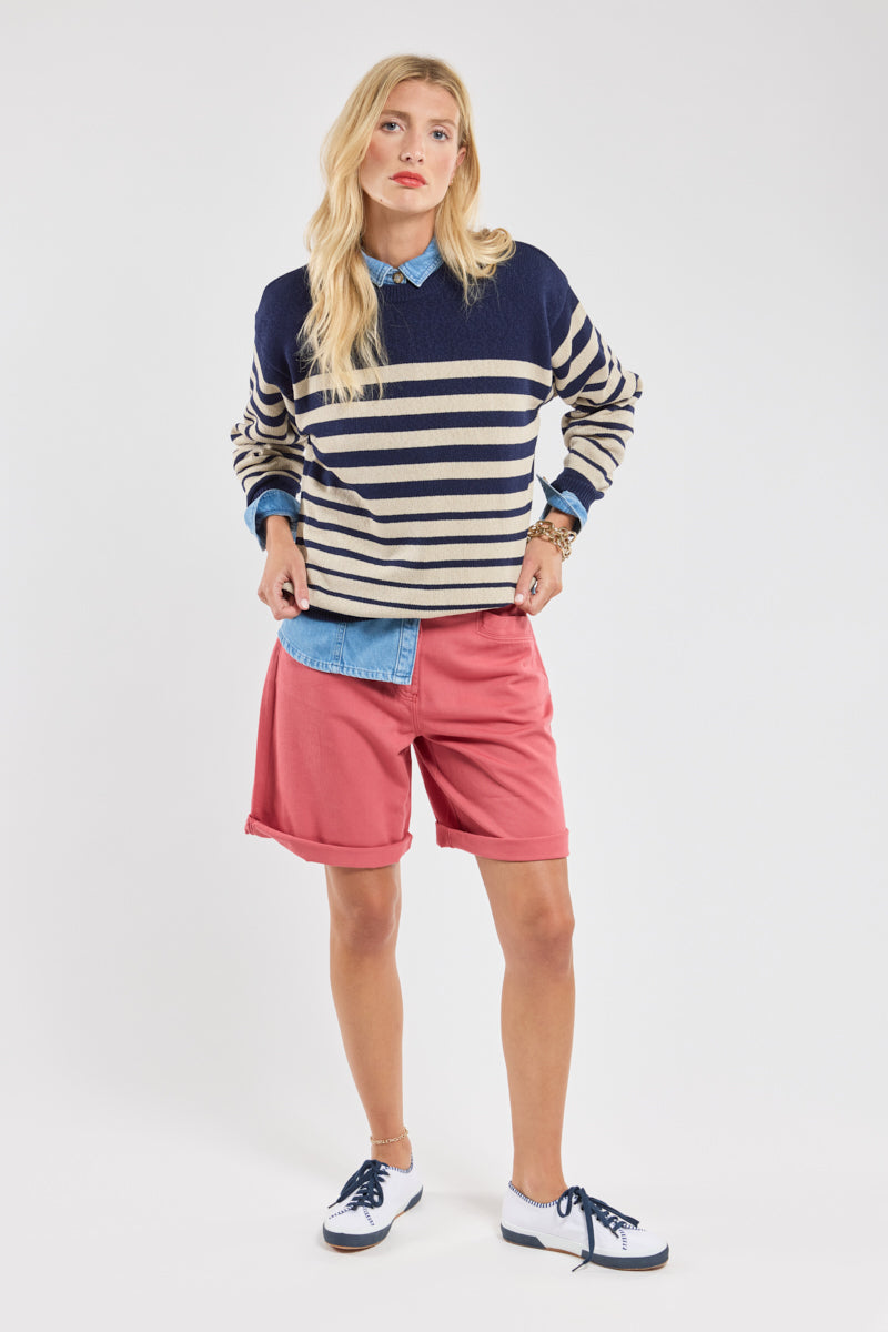 armor-lux-pull-ray-h-ritage-femme-100-coton-manches-longues image 4