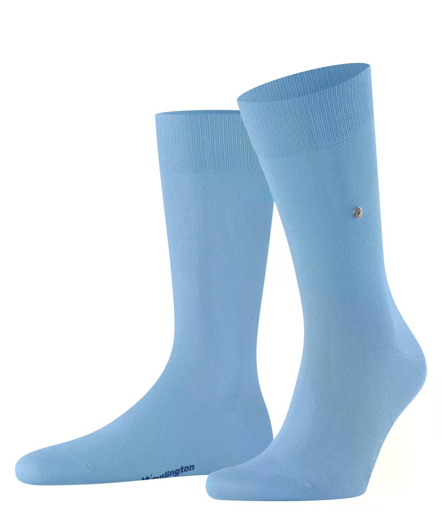 burlington-brit-style-chaussettes-homme-bleu-light-blue-6541-40-46 image 4