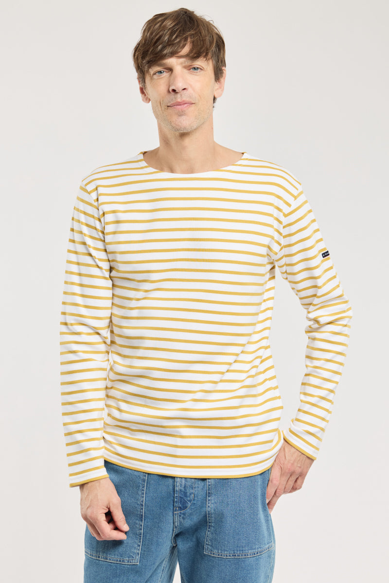 armor-lux-marini-re-homme-coton-pais-col-bateau-ajust-e image 4