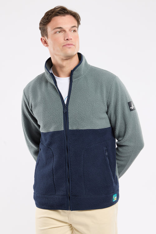 armor-lux-veste-polaire-doubl-e-bicolore-100-polyester-recycl image 7