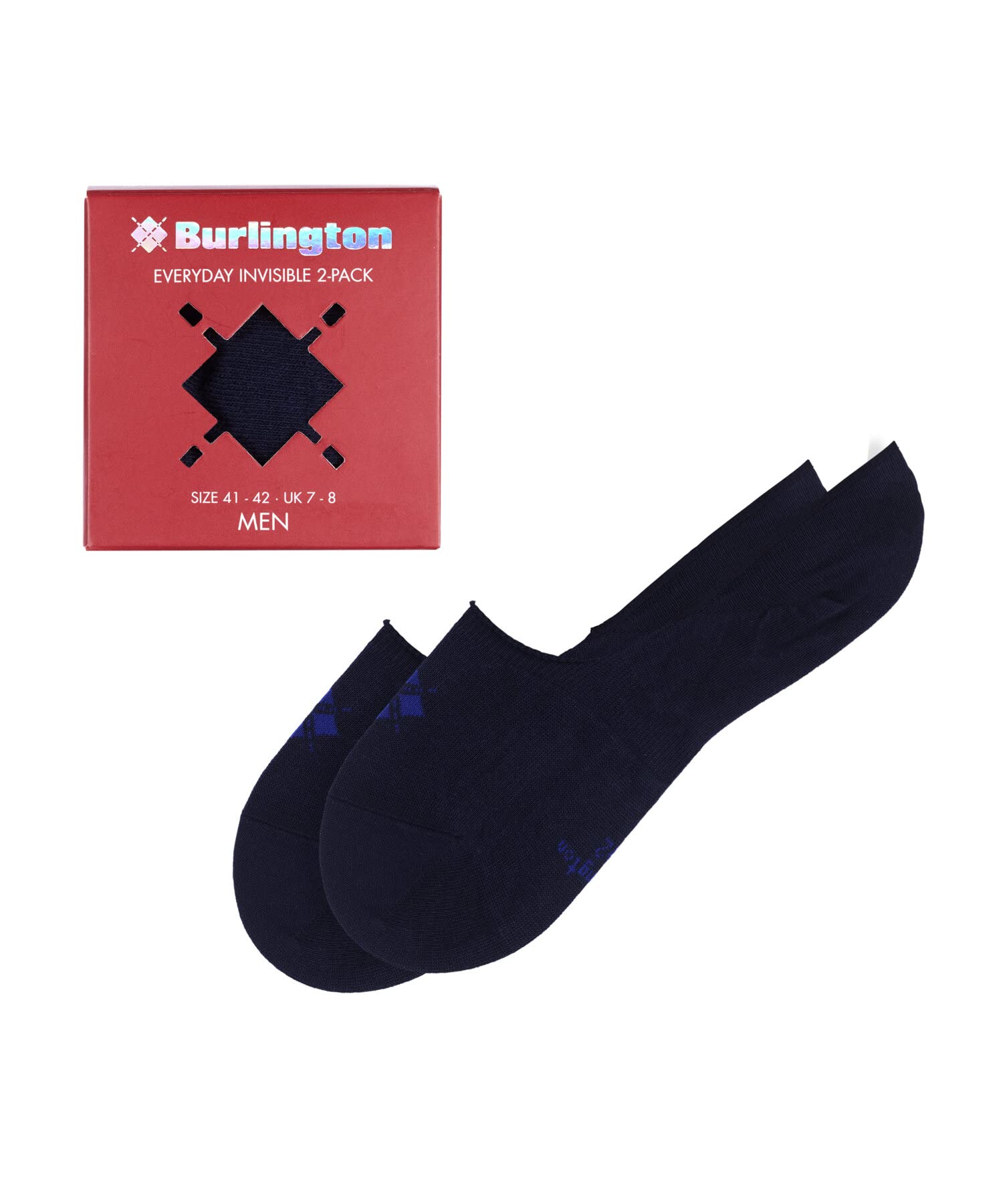 burlington-everyday-2-pack-chaussettes-invisibles-homme image 1