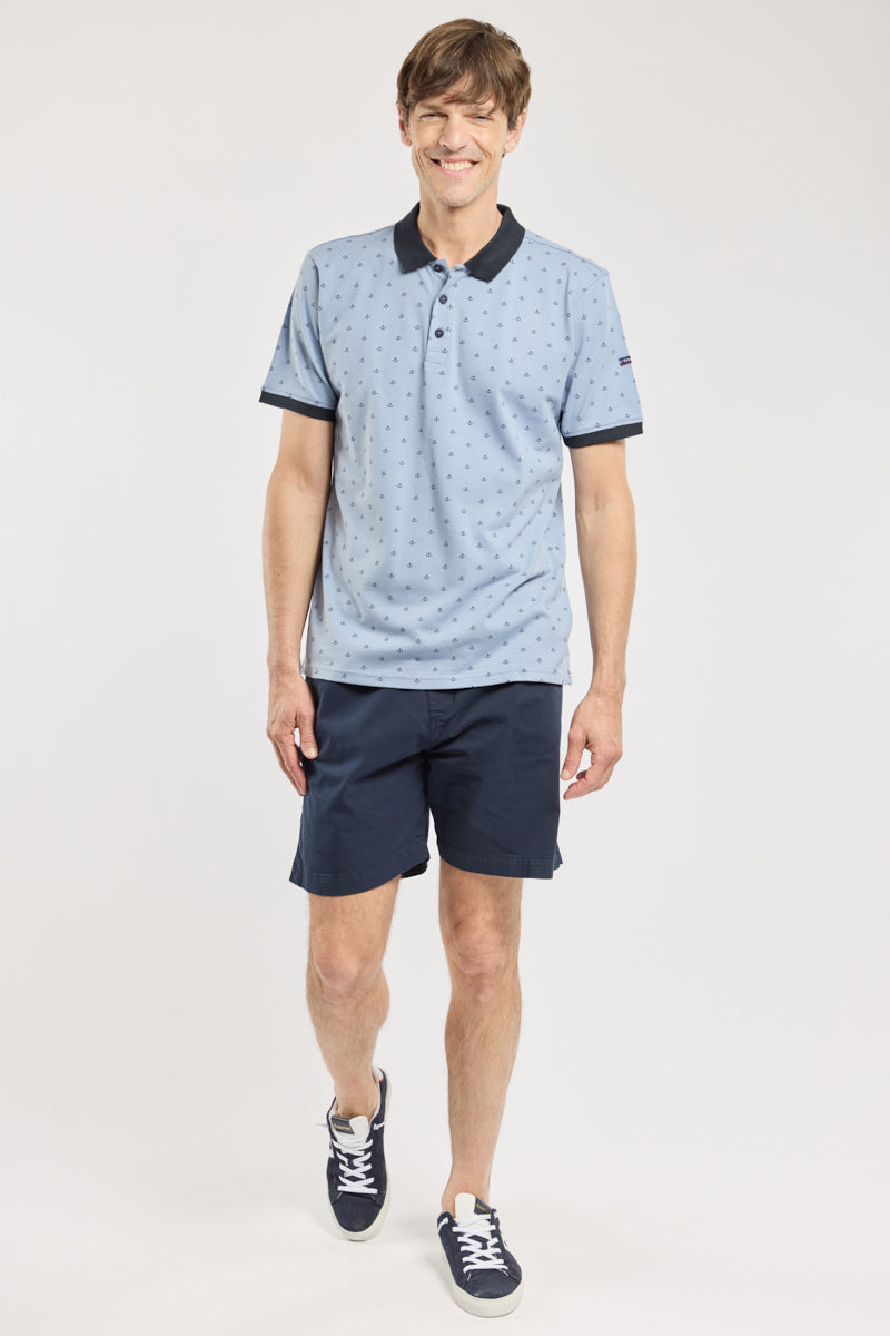 armor-lux-polo-motifs-ancres-homme-coton-piqu image 3