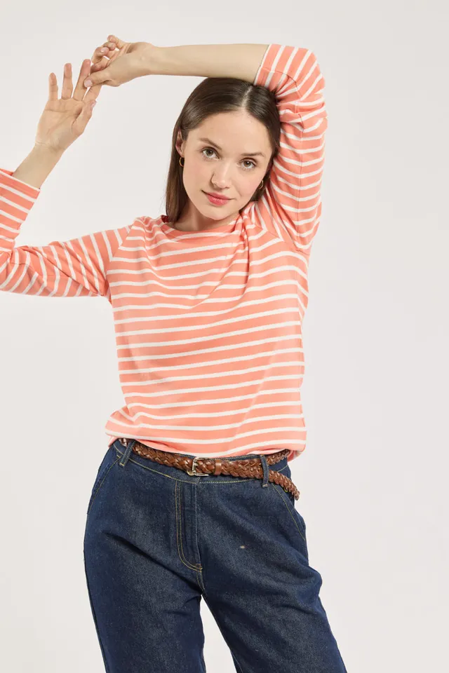 armor-lux-marini-re-lesconil-femme-coton-pais-260g-2 image 1