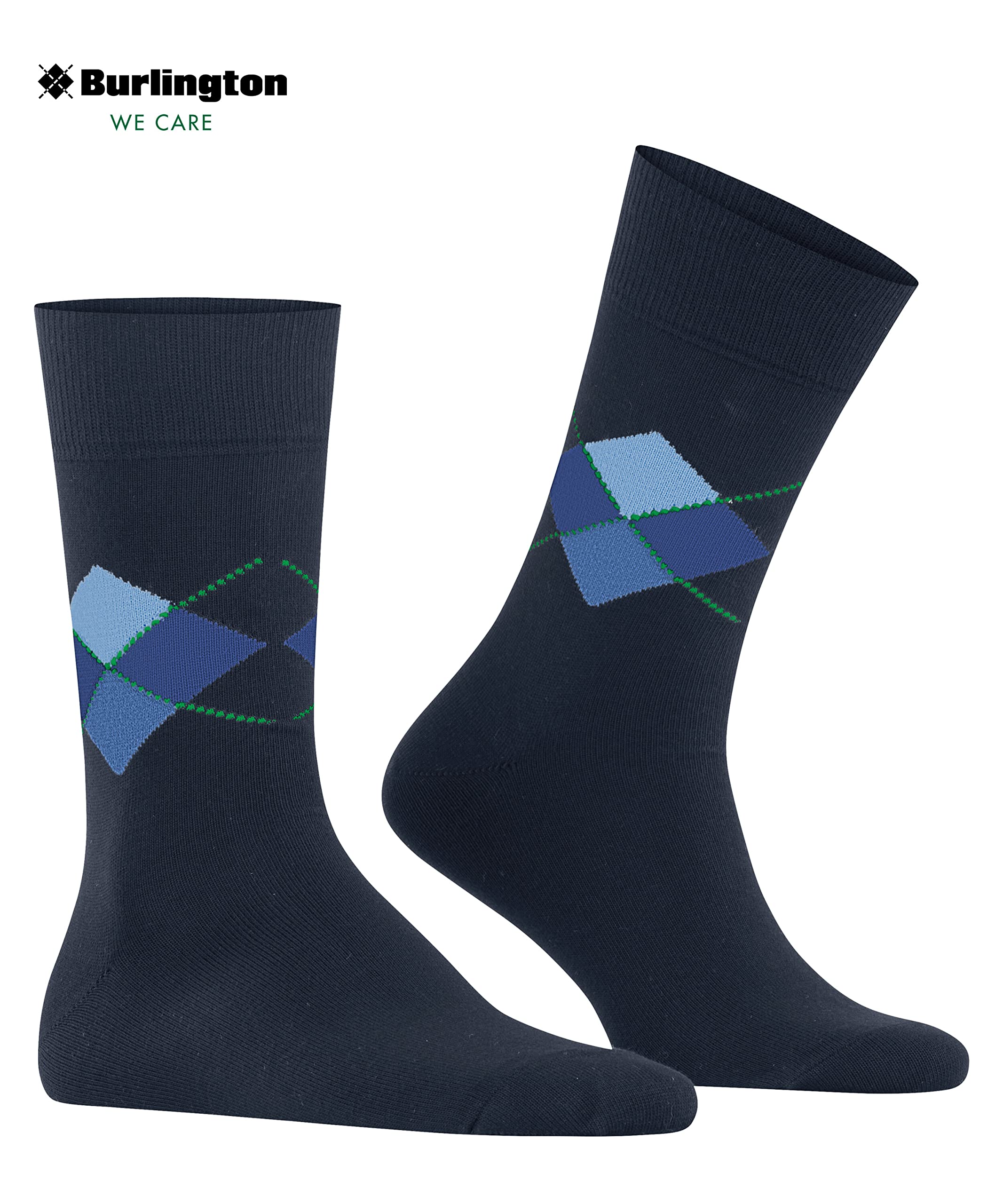 burlington-multi-king-chaussettes-homme-argyle-coton-bio image 4