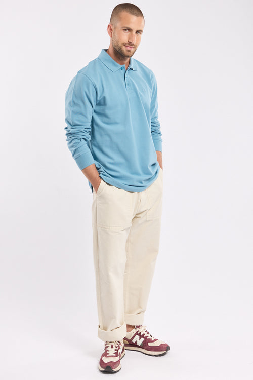 armor-lux-h-ritage-polo-manches-longues-piqu-coton image 3