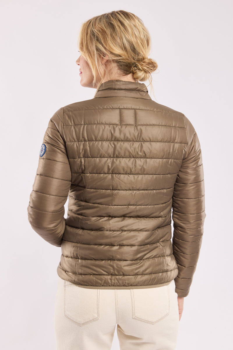 armor-lux-doudoune-matelass-e-femme-zipp-e-h-ritage image 3