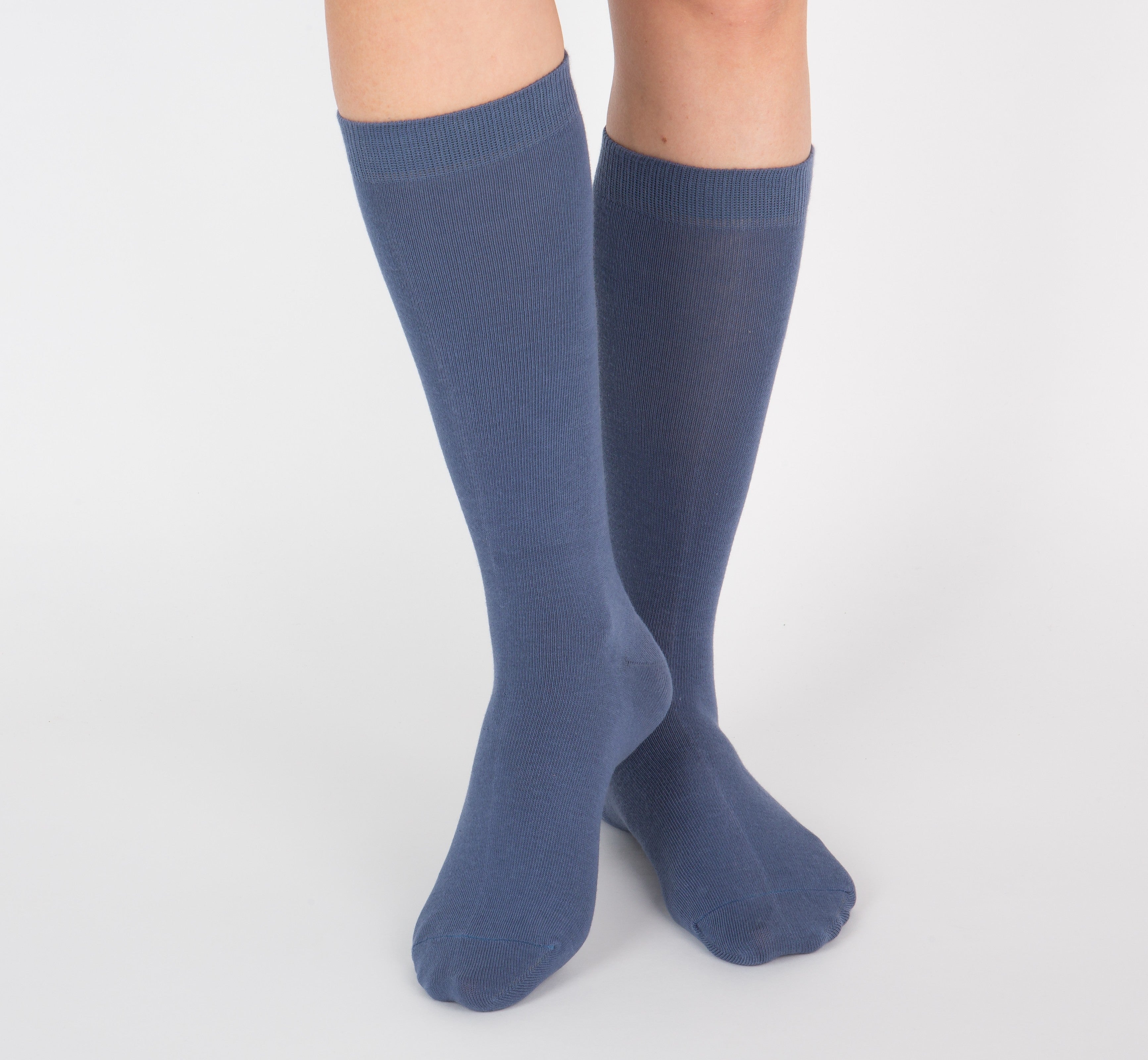 archiduchesse-bleu-de-n-mes-chaussettes-de-ville-mi-mollet image 7