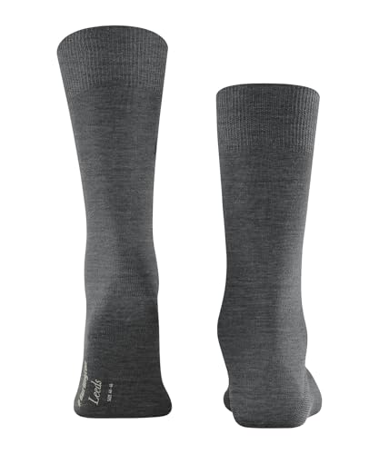 burlington-leeds-chaussettes-homme-coton-laine-unies-gris-dark-grey-3070-40-46 image 7