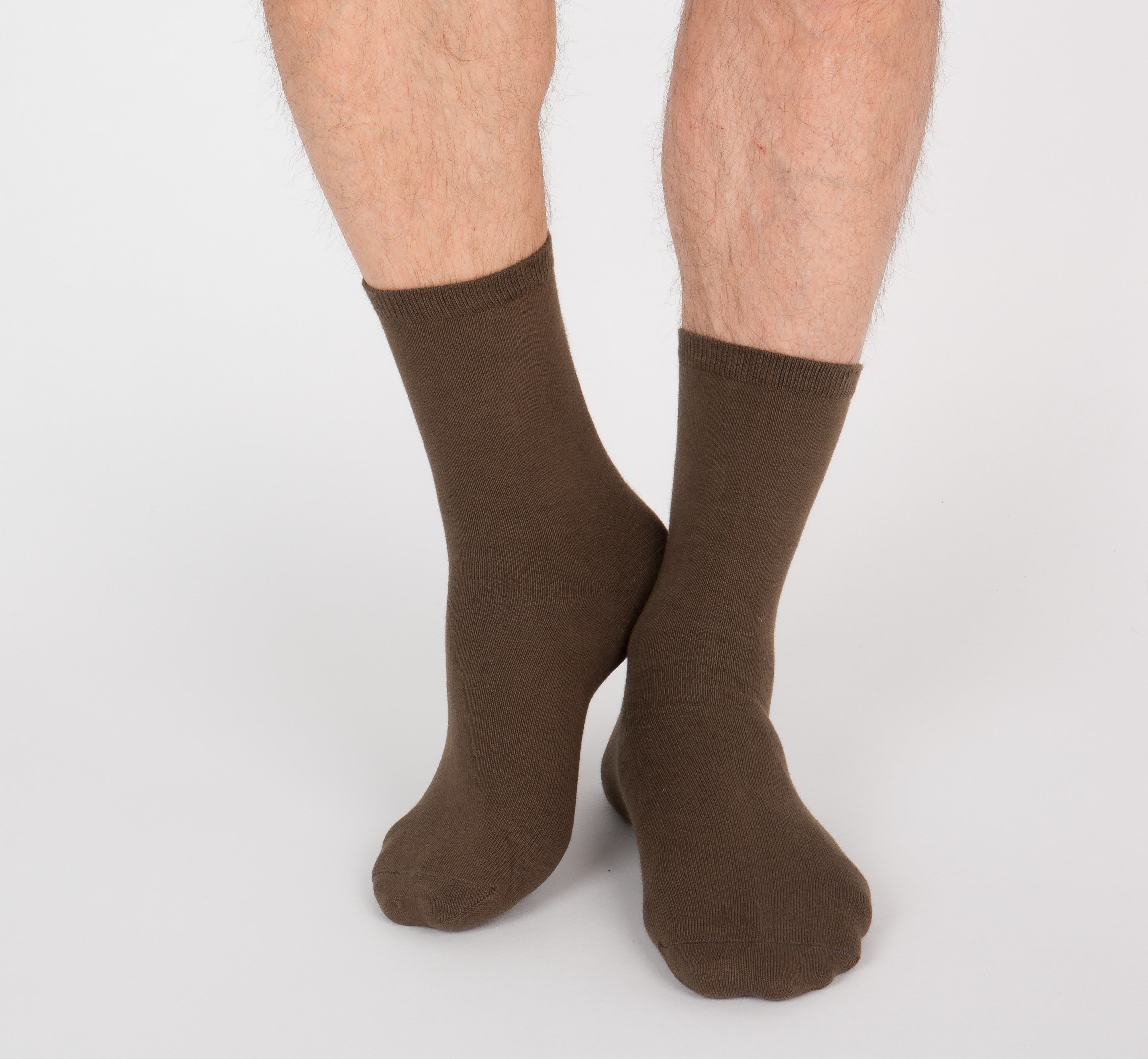 archiduchesse-marron-chocolat-chaussettes-courtes-unies image 5